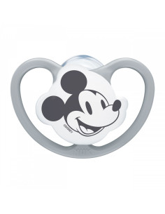 Sucette NUK Space Disney 0–6 mois — Mickey, grise