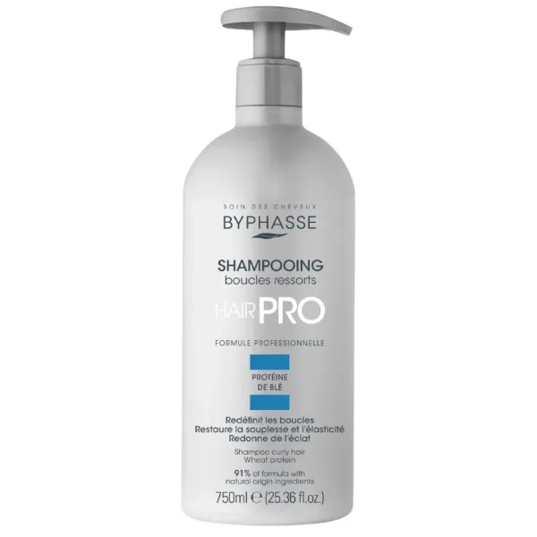 Byphasse shampoing hair pro boucles ressorts 750ml