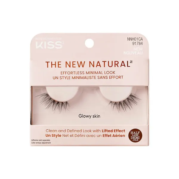 Kiss new york The New Natural Half Lash 01, Glowy Skin NNH01C