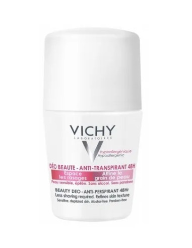 Vichy Déodorant Beauté anti-transpirant 48 h roll-on 50 ml | Cosmetique.tn