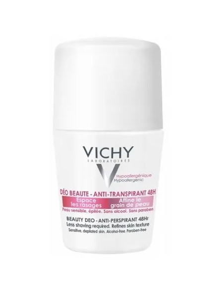 Vichy Déodorant Beauté anti-transpirant 48 h roll-on 50 ml | Cosmetique.tn