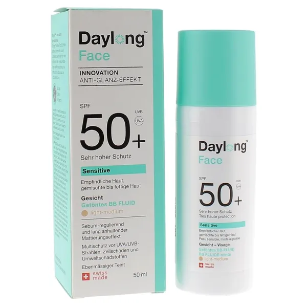 Daylong - Face sensitive bb fluide teinté spf50+ haute protection 50 ml