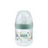 Nuk For Nature biberon en silicone S avec température control vert 150ml