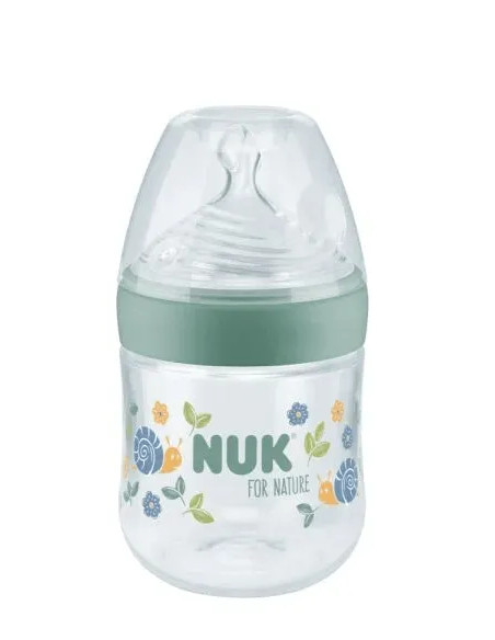 NUK For Nature | biberon 150 ml vert Temperature Control