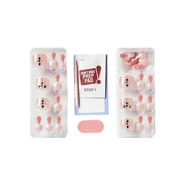 Faux ongles impress Press-on Pedicure Nails IMT01Y2 - Be Hopeful - kiss new york