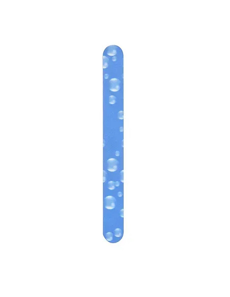 KISS F113N – Lime à ongles bleue 2 faces, grains 180/240