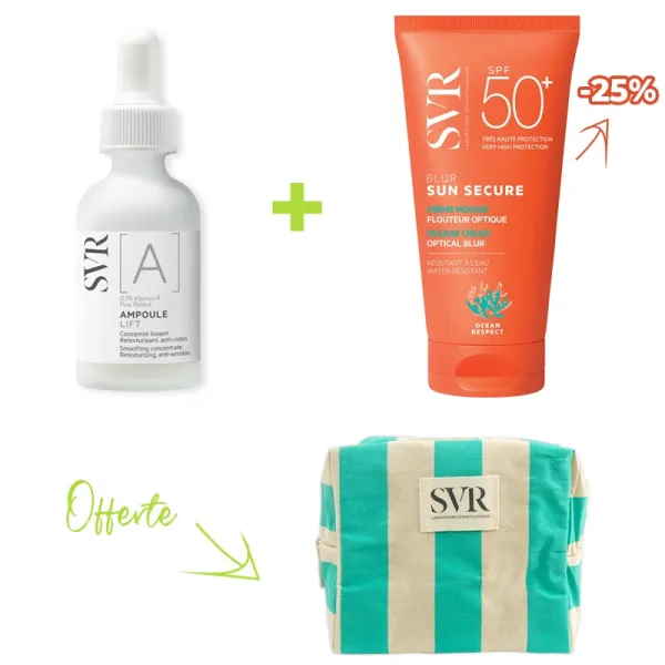 Coffret [A] Ampoule Lift + Sun Secure Blur SPF50+ -Svr