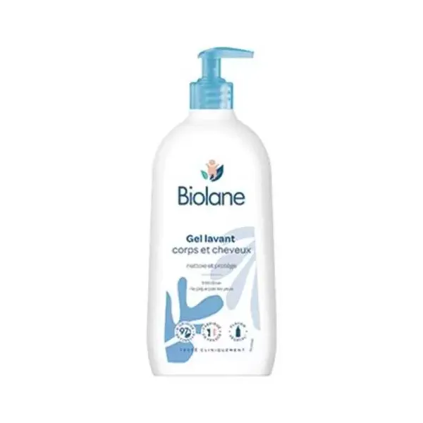 Gel Corps et  Cheveux 2en1 350ml -Biolane