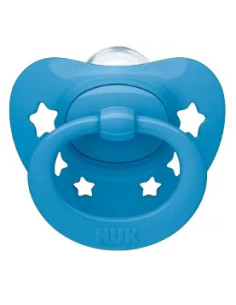Nuk sucette signature avec boîte 6-18 mois N-bleu | cosmetique.tn