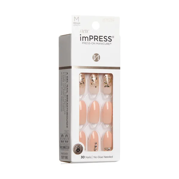 Faux ongles impress press-on manicure Nails The End - kiss new york