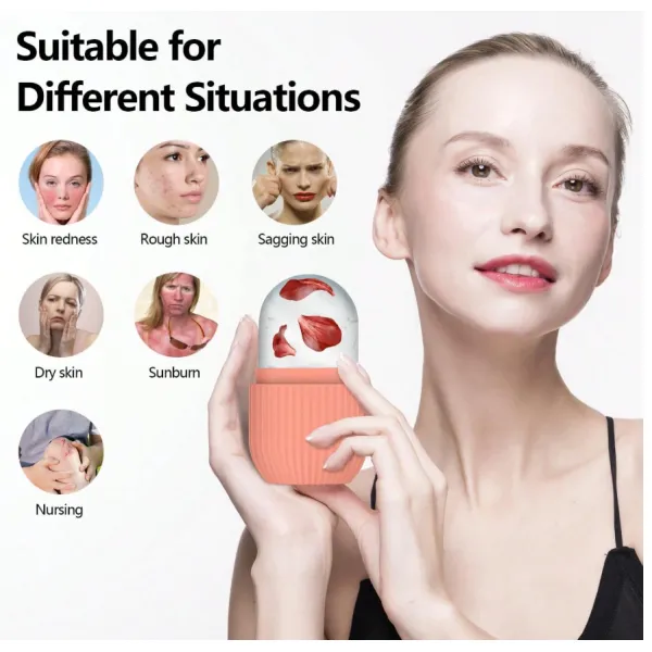 Moule à glaçons en silicone pour les soins de beauté et de peau