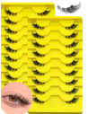 Groinneya-9 Paires De Faux Cils Naturels