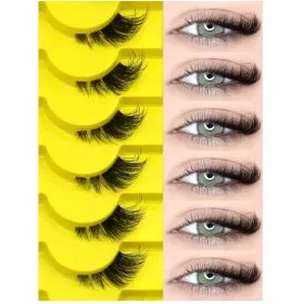 Groinneya-9 Paires De Faux Cils Naturels