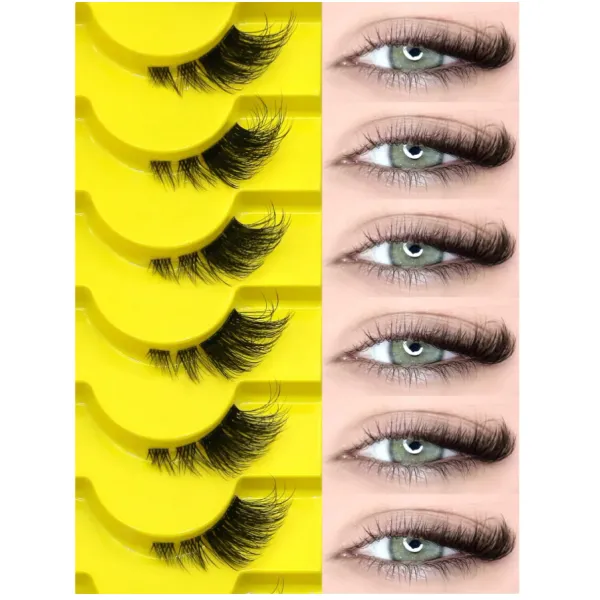Groinneya-9 Paires De Faux Cils Naturels