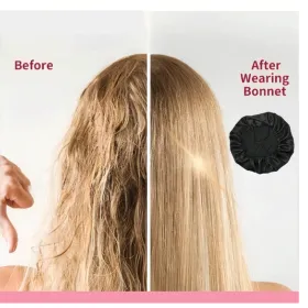 Bonnet en soie pour cheveux