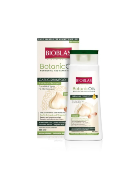 Bioblas -Shampoing A l'ail 360ml