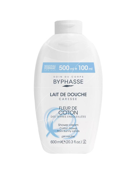Byphasse - Lait De Douche Fleur de Coton -600ml