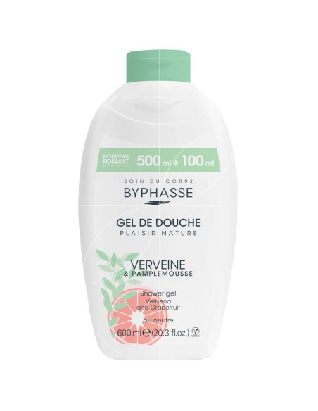 Byphasse - Gel De Douche Verveine & Pamplemousse - 600ml