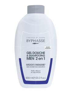 Byphasse Gel Douche-Shampooing 2 En 1 Groovy Paradise Men - 600 ml