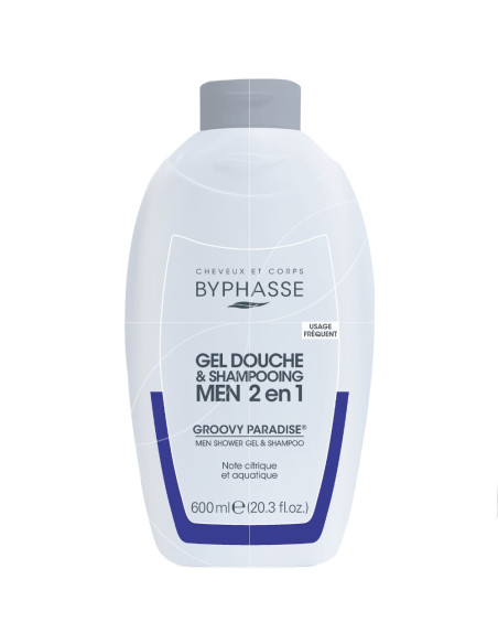 Byphasse - Gel Douche-Shampooing 2 En 1 Groovy Paradise Men - 600ml