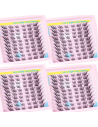 60 pièces des extensions de cils individuels 3D effilés effet œil de chat