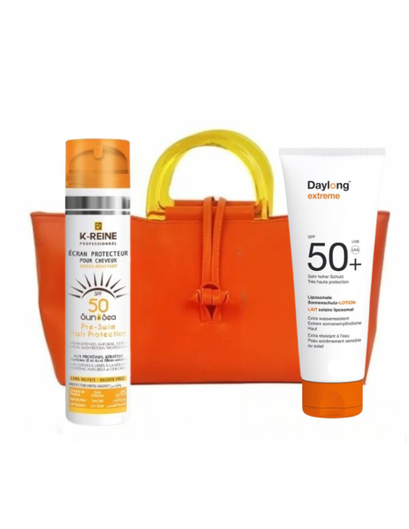 Pack Ecran extrême SPF 50+ 200 ml & Ecran protecteur pour cheveux & Sac de plage daylong