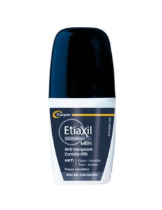 Etiaxil Men Contrôle 48 h – Anti-transpirant roll-on 50 ml