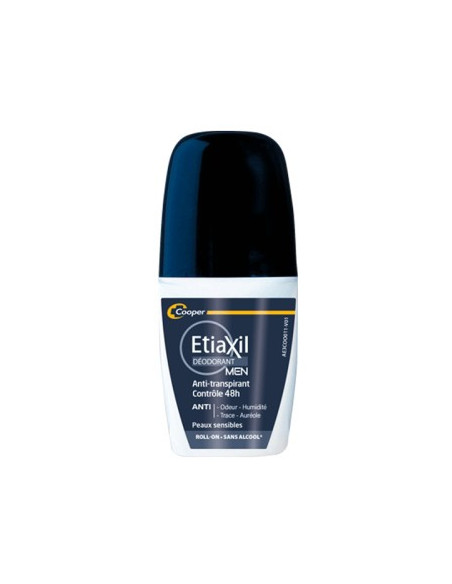 Etiaxil Men Contrôle 48 h – Anti-transpirant roll-on 50 ml