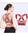 Correcteur de Posture pour le Dos et les Épaules – Ceinture de Maintien Redresse-Dos
