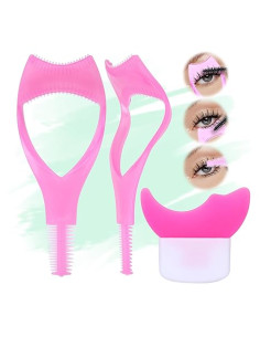 Kit 3 en 1 Guide Silicone pour Mascara et Eyeliner – Anti-Bavure