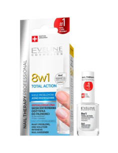 Eveline Total Action 8 en 1 Soin ongles 12 ml