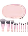 Rosée Glamour – Kit Pinceaux & Trousse