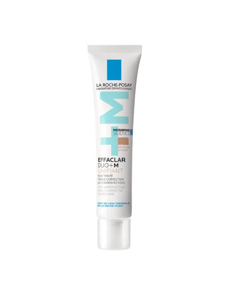 La Roche-Posay EFFACLAR DUO+M - Unifiant Soin Triple Correction Anti-Imperfections - Teinte Medium, 40ml