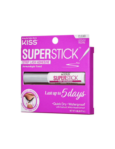 Kiss Superstick Strip Lash Adhesive  Waterproof  LEG02C