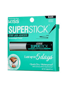 KISS SuperStick Strip Lash Adhesive Black – Colle faux cils 4,8 g
