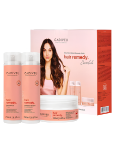 Kit Cadiveu Professional Hair Remedy Shampoo 250ml + Condicionador 250ml + Máscara 200ml