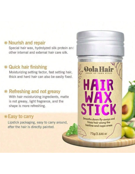 Hair Wax Stick — cire coiffante pour mèches rebelles