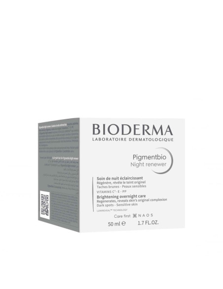Bioderma soin de nuit éclaircissant pigmentbio night renewer 50ml