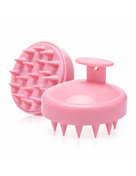 Brosse de massage du cuir chevelu en silicone