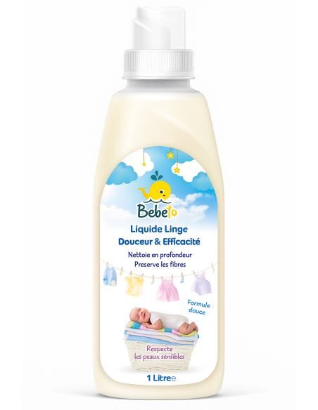 Babeto Lessive Liquide Douceur & Efficacité 1L