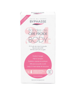 Byphasse - 24 Bandes De Cire Froide Jambes Et Corps Peaux Sensibles
