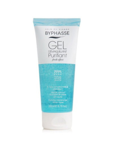 Byphasse Gel Démaquillant Purifiant Tous Types De Peaux 200 ml