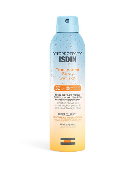 ISDIN Transparent Spray Wet Skin SPF 50 200 ml