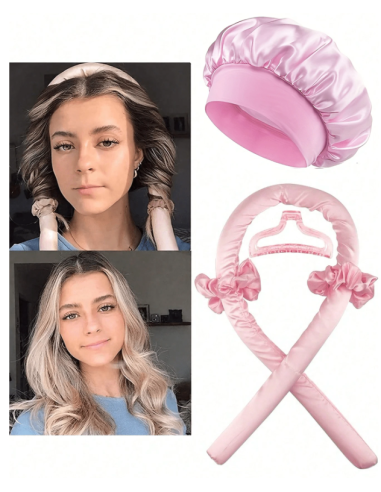 RosyCurl – Bande soyeuse pour boucles naturelles 5 pièces