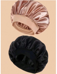 Bonnet en soie pour cheveux – protection douce anti-frisottis & casse