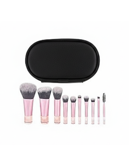 Rosée Glamour – Kit Pinceaux & Trousse