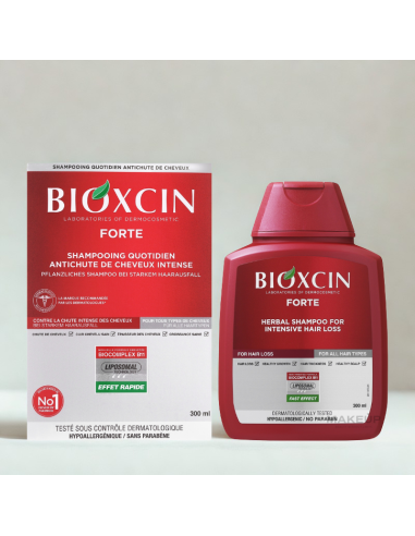 Bioxcin Shampoing Anti-Chute Forte Tous Types De Cheveux 300ml