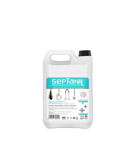 Désodorisant désinfectant antiseptique pure nature septanil-500ml | co