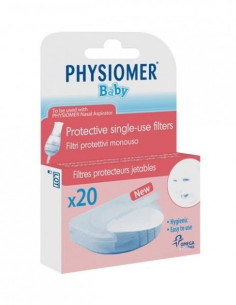 Physiomer Filtres protecteurs pour mouche-bébé — 20 pièces