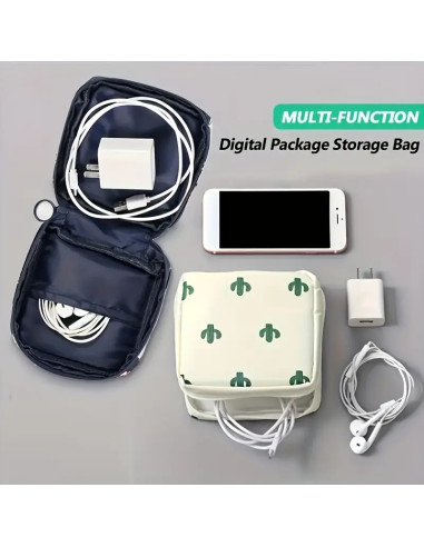 Sac de rangement minimaliste pour serviettes hygiéniques – Trousse de voyage multifonction